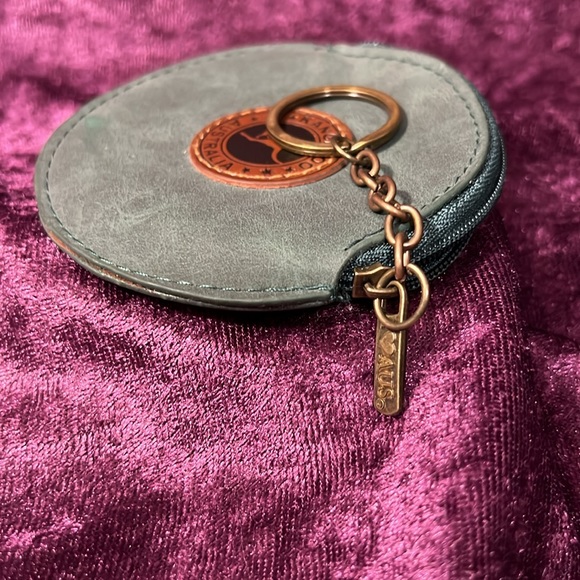 I❤️Aus Kangaroo Australia Zippered Coin Pouch Keychain. - Picture 4 of 4